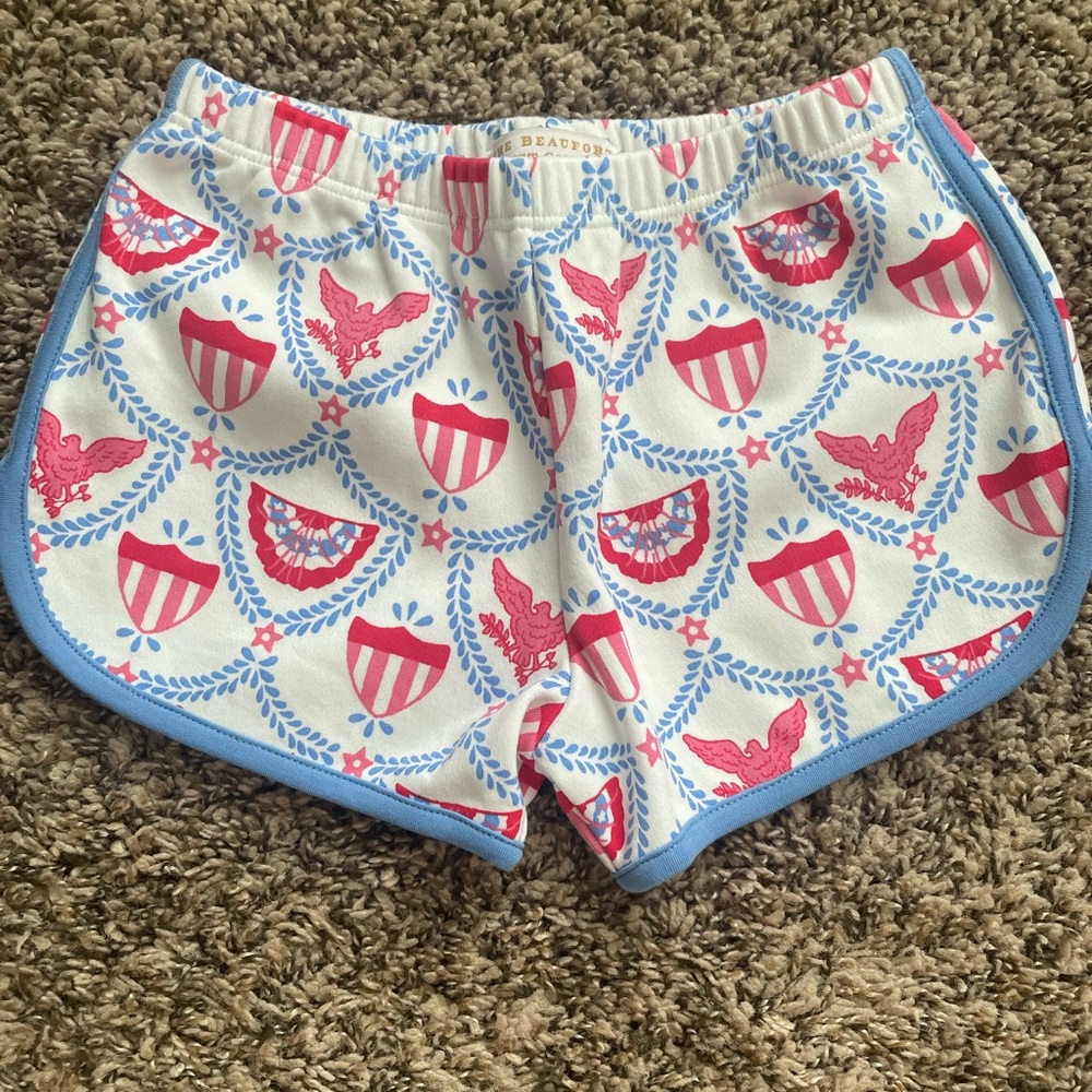 NWOT-TBBC red white and blue shorts